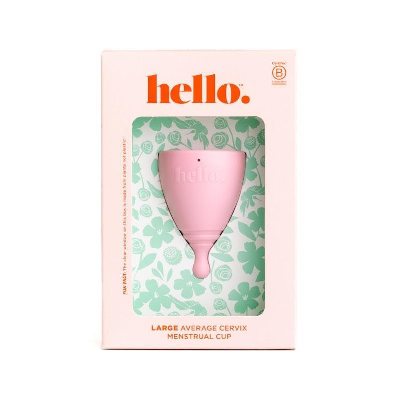 Hello Period Average Cervix Cup Blush LRG product image