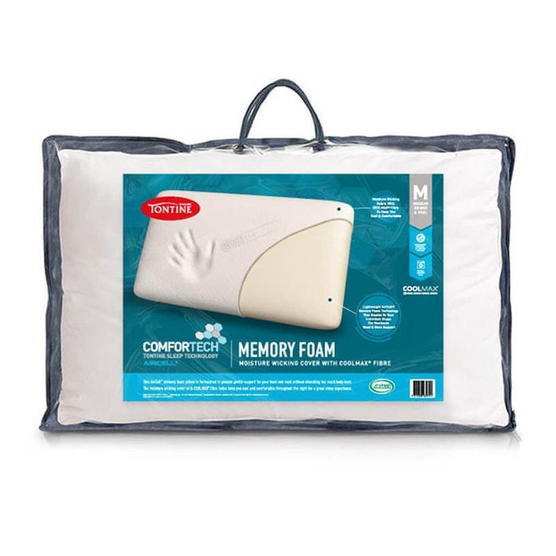 Tontine Comfortech Coolmax Memory Foam Sleeping Pillow 1pc product image