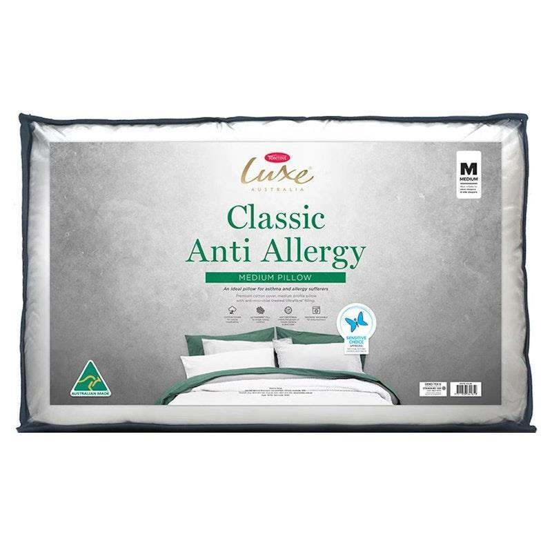 Tontine Luxe Classic Anti Allergy Medium Pillow 1pc product image