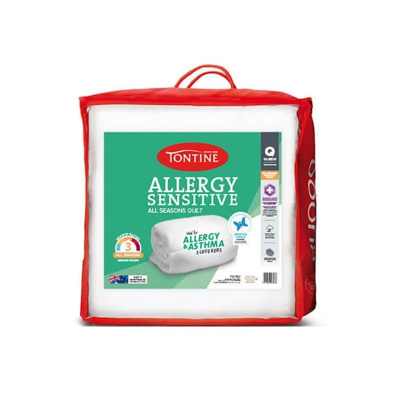 Tontine Allergy Sensitive Quilt All Seasons - Queen Bed 1pc