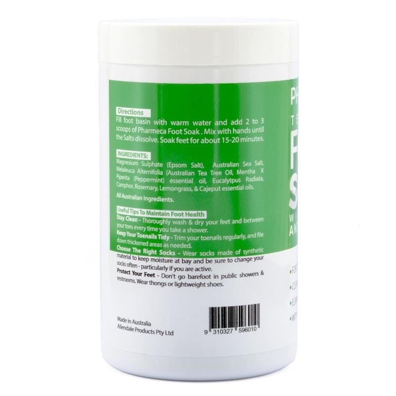 Buy Pharmeca Foot Soak Antibacterial 1Bottle Online at Chemist Warehouse®