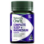 Nature's Own Complete Sleep + Magnesium 30 Tablets