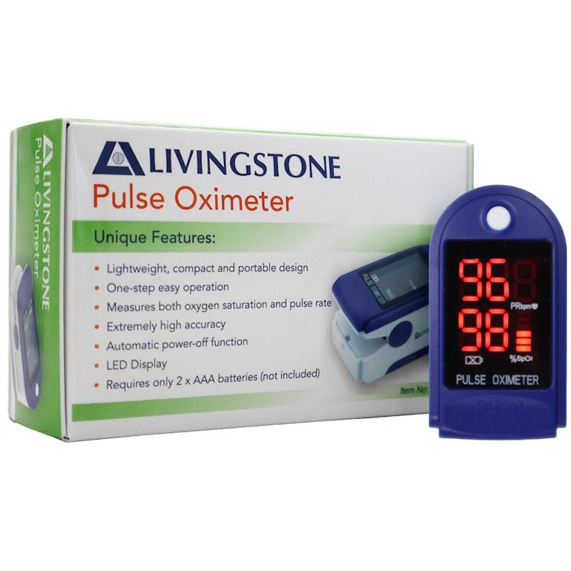 Buy Livingstone Finger Pulse Oximeter Adult and Youth Each Online at