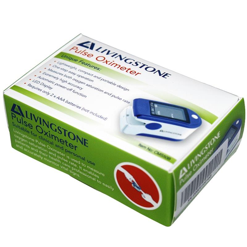 Buy Livingstone Finger Pulse Oximeter Adult and Youth Each Online at