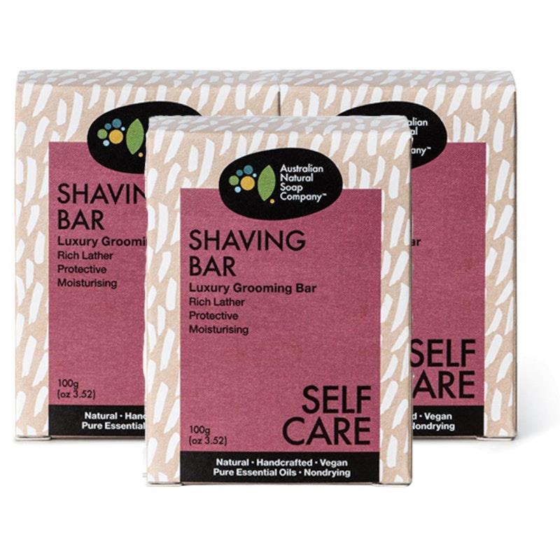 Australian Natural Soap Company Shaving Soap 3Pack product image