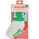 Bambi Mini Co. Superstar Socks Boys Green Teeth 1-2 Years