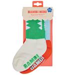 Bambi Mini Co. Superstar Socks Boys Green Teeth 2-4 Year