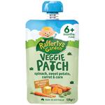 Raffertys Garden Veggie Patch Spinach Sweet Potato Carrot & Corn Baby Food Pouch 6 Months 120g
