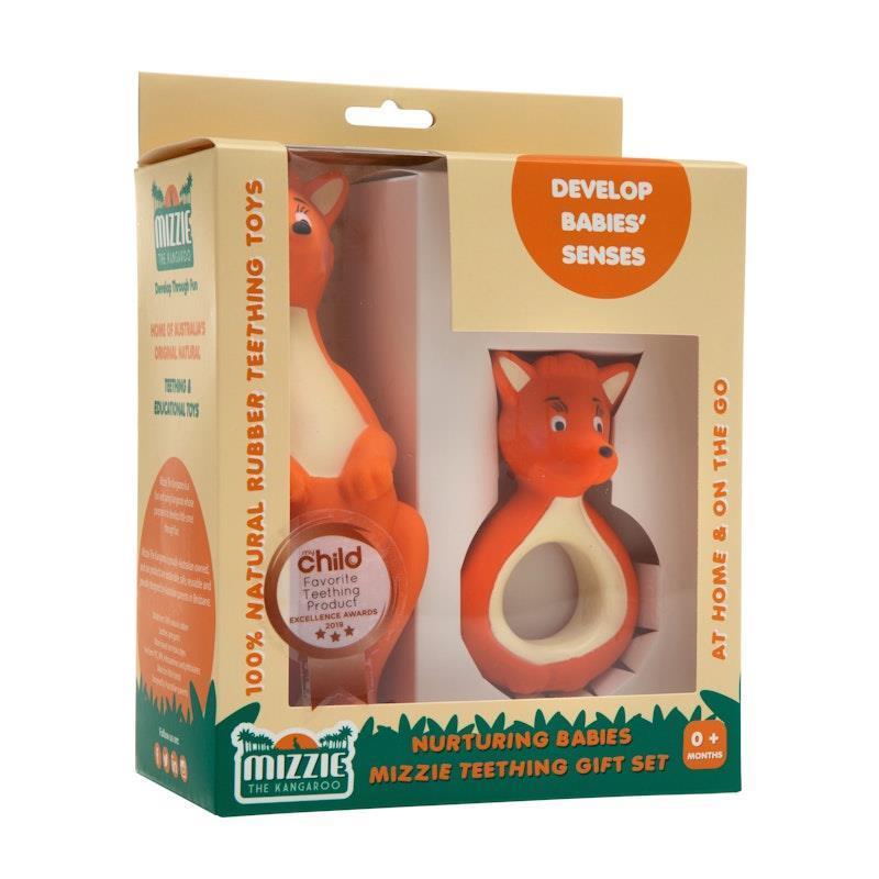 Buy Mizzie The Kangaroo Nurturing Babies Mizzie Teething Gift Set
