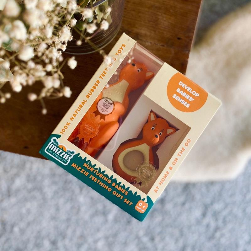 Buy Mizzie The Kangaroo Nurturing Babies Mizzie Teething Gift Set