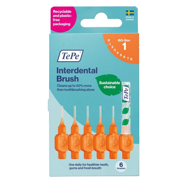 Buy TePe Interdental Brushes Original OrangeSize 1 Online at Chemist