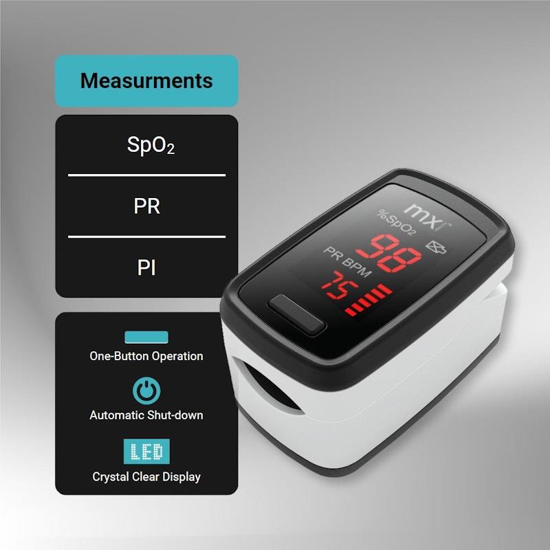 Buy Mx Health Pulse Oximeter 1pc Online at Chemist Warehouse®