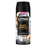 LYNX Fine Fragrance Collection Black Vanilla Premium Body Spray 150ml