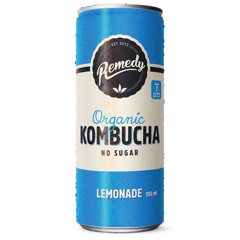 Remedy Kombucha Lemonade 250ml Can x 24 product image