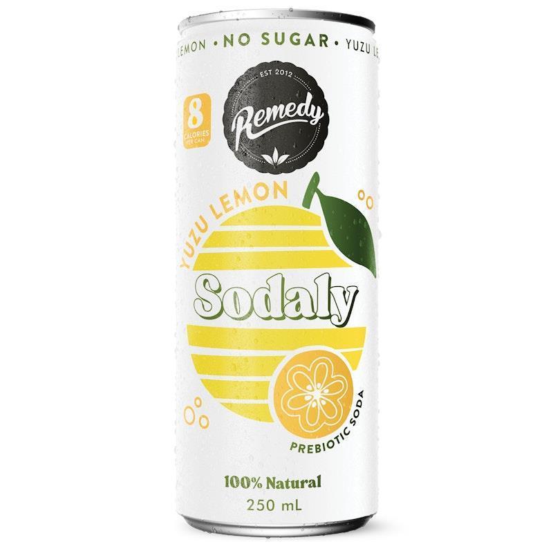 Remedy Sodaly Yuzu Lemon 250ml Can x 24 product image