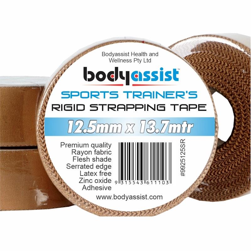 Buy BodyAssist Rigid Strapping Tape Finger 1.25cm x 13.7m x 6 Rolls