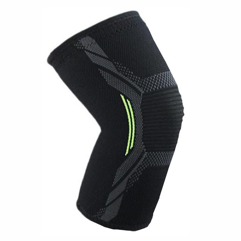 BodyAssist Contoured 4-Way Sports Elastic Knee Sleeve x 2 Bundle Large