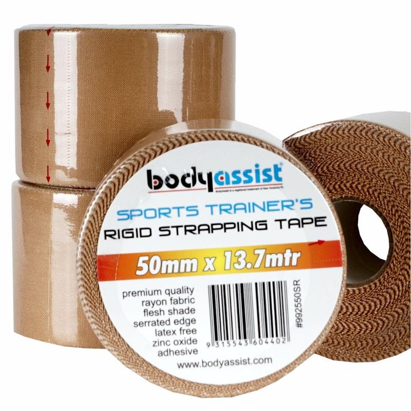 Buy BodyAssist Rigid Strapping Tape Knee 5.0cm x 13.7m x 3 Rolls