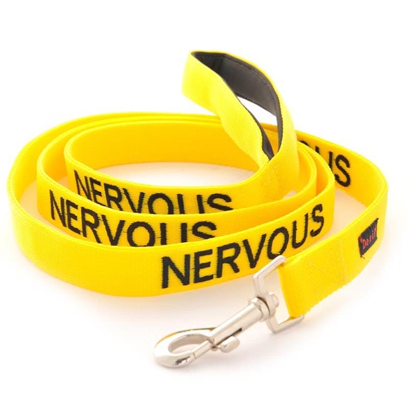 Friendly Dog Collars NERVOUS Long Lead 1pc