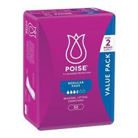Buy Poise Pad Regular Bulk 32 Online at Chemist Warehouse®