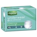 Depend Underwear Super Plus Extra Large
