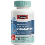 Swisse Kids Probiotic & Prebiotic Gummies 90 Pack