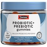 Swisse Adult Probiotic + Prebiotic Gummies 90 Pack