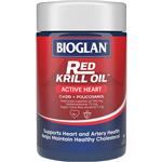 Bioglan Red Krill Oil Active Heart 60 Capsules