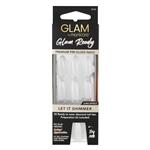 Manicare Glam Ready Pre Glued Nails 30pcs Let it Shimmer