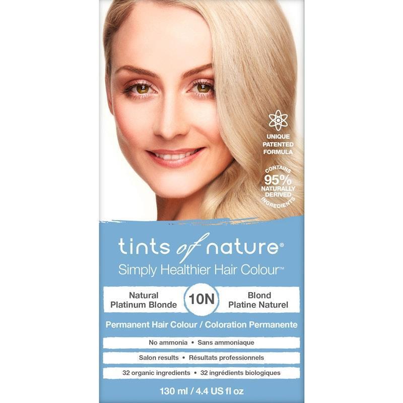 Tints of Nature 10N Natural Platinum Blonde Permanent Hair Dye 130ml