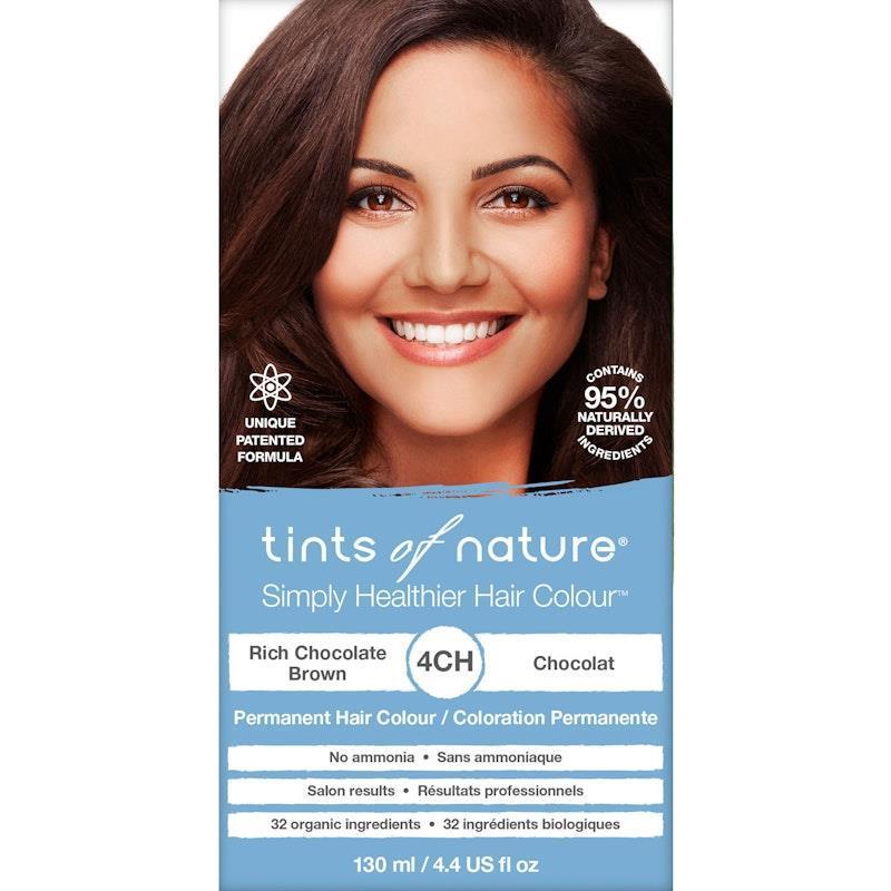 Tints of Nature 4CH Rich Chocolate Brown Permanent Hair Dye 130ml product image