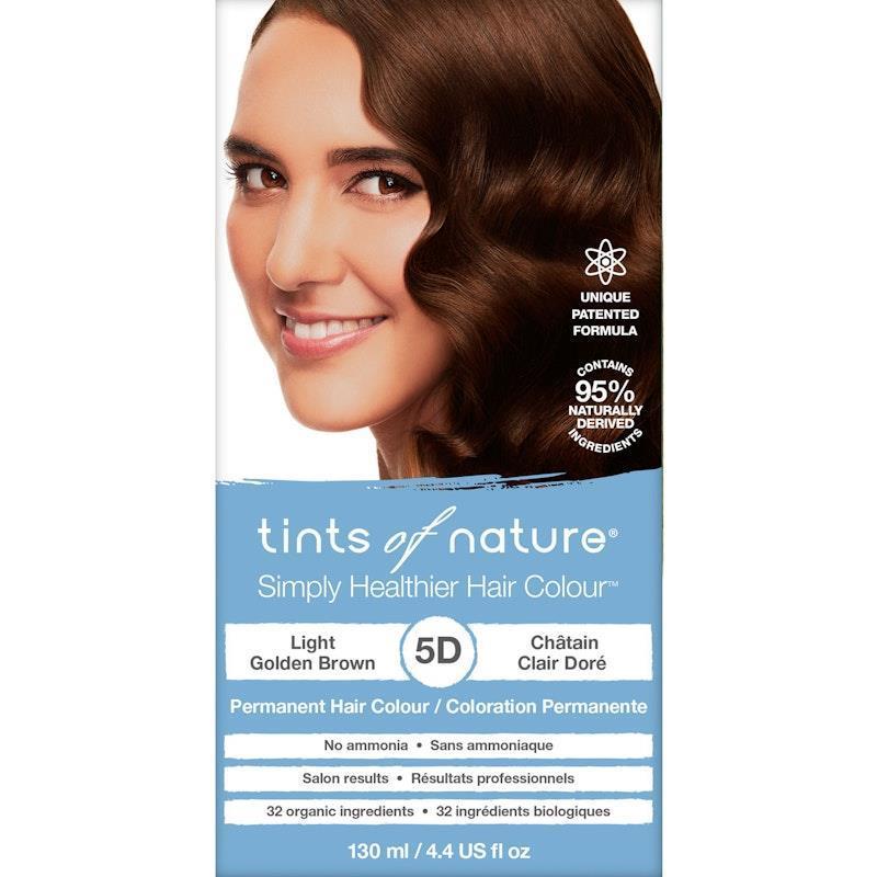 Tints of Nature 5D Natural Light Golden Brown Permanent Hair Dye 130ml product image
