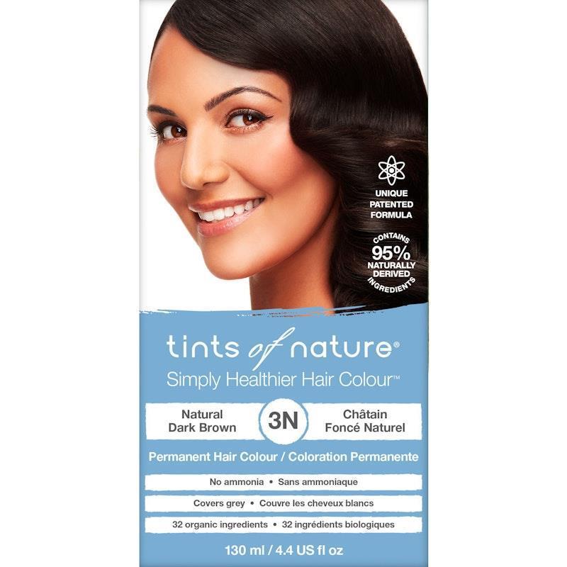 Tints of Nature 3N Natural Dark Brown Permanent Hair Dye 130ml