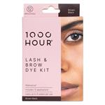 1000 Hour Eyelash and Brow Dye Kit Brown Black NEW