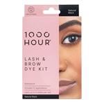 1000 Hour Eyelash and Brow Dye Kit Natural Black NEW