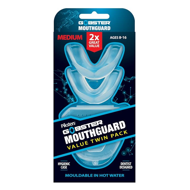 Buy Piksters Gobster Mouthguard (with case) Medium 2pk Online at