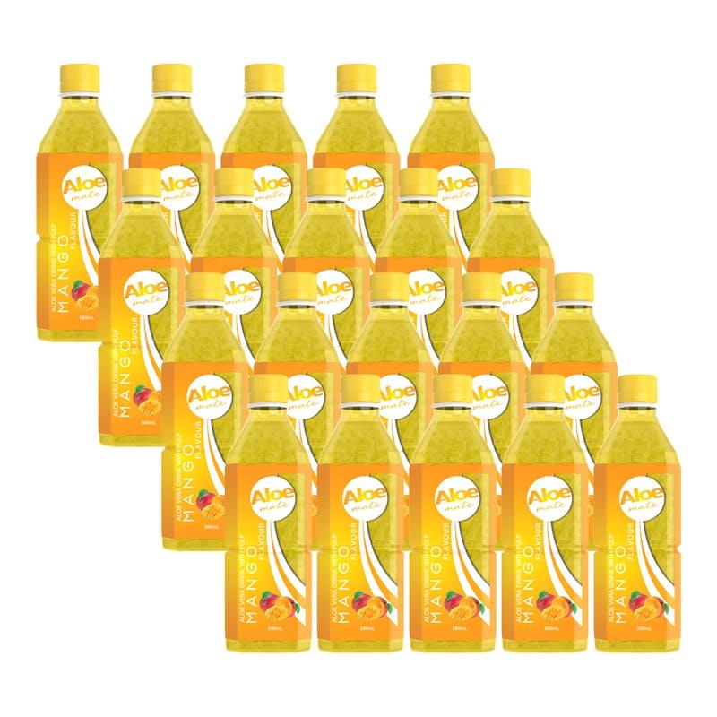 Aloe Mate Aloe Vera 500mL Mango 20Pack product image