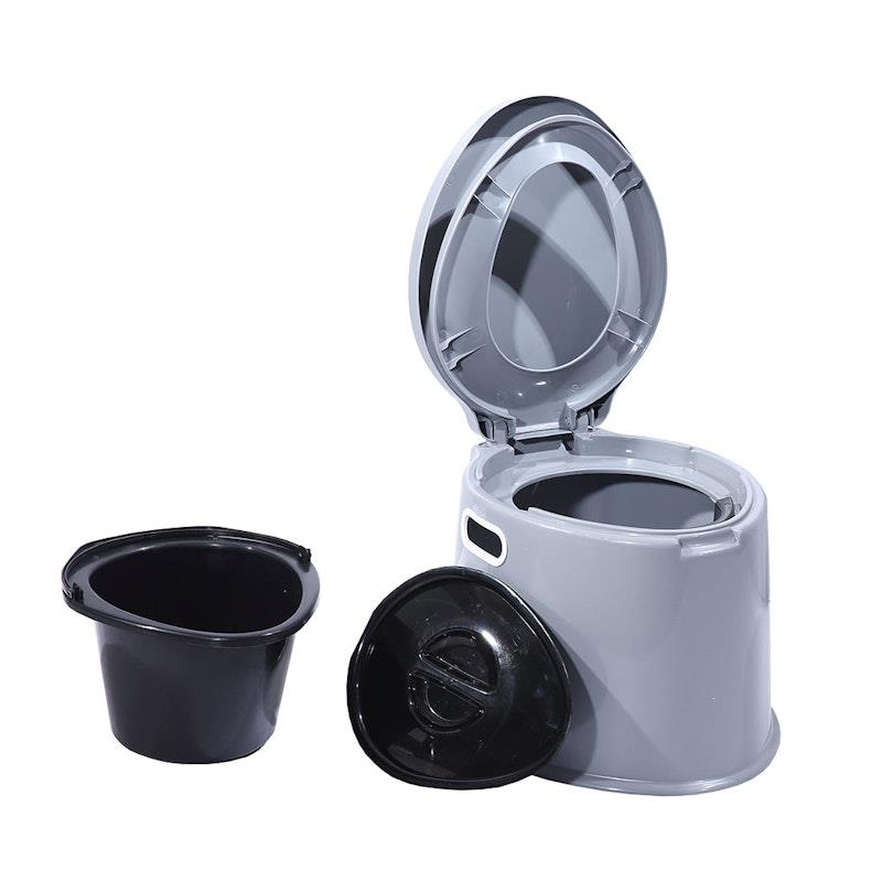 Fresh Fab Finds Portable Toilet for Car Camping Boating Hiking Outdoor Travel Potty with Carry Bag Foldable Emergency Toilet with Lid Trash Bags main image 1
