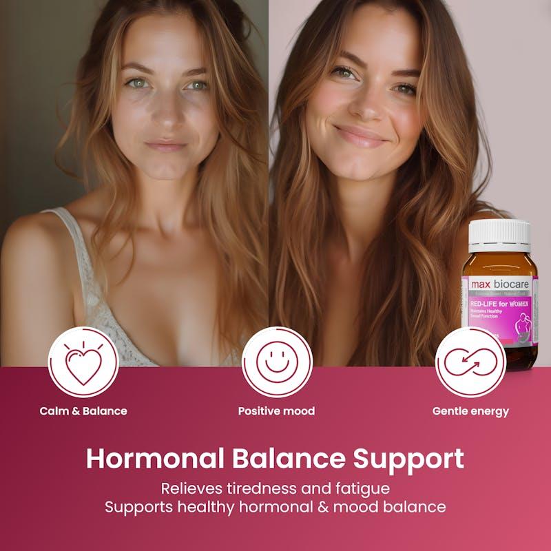 Buy Max Biocare RED-LIFE for Women 60Tablets Online at Chemist Warehouse®