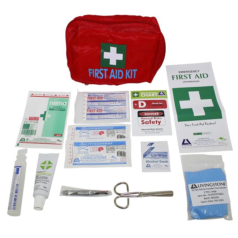 Buy Livingstone First Aid Complete Kits Personal in Nylon Pouch Online ...