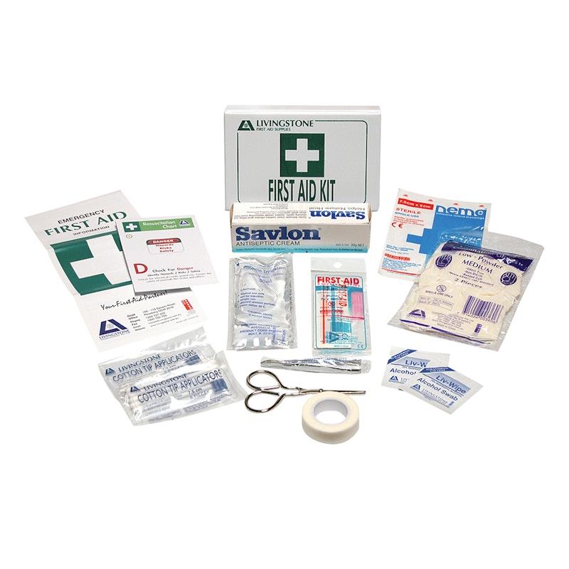 Livingstone First Aid Complete Kits Personal in Plastic Case product image