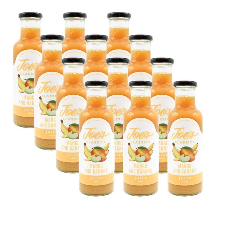 Joe's Classics 350mL Mango and Banana Juice 12Pack
