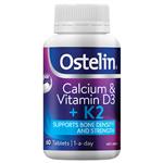 Ostelin Calcium & Vitamin D3 + K2 60 Tablets