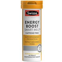 Buy Swisse Ultiboost Energy Smart Melt 30 Tablets Online at Chemist ...