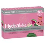 Hydralyte Electrolyte Effervescent Watermelon 60 Tablets Exclusive Size