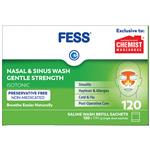 Fess Nasal & Sinus Wash Kit 120 Sachets