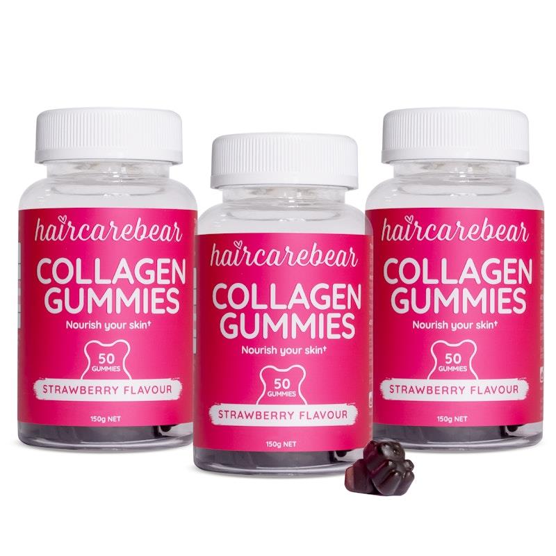 Buy Haircarebear Collagen 3x50 Gummies Pack Online at Chemist Warehouse®