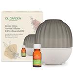 Oil Garden Aurora Diffuser Gift Set and Refresh Renew Oil