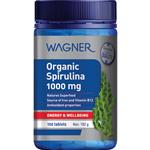 Wagner Organic Spirulina 1000mg 100 Tablets