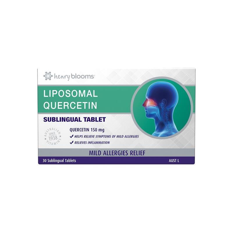 Henry Blooms Liposomal Quercetin Sublingual 30 Tablets 1unit product image